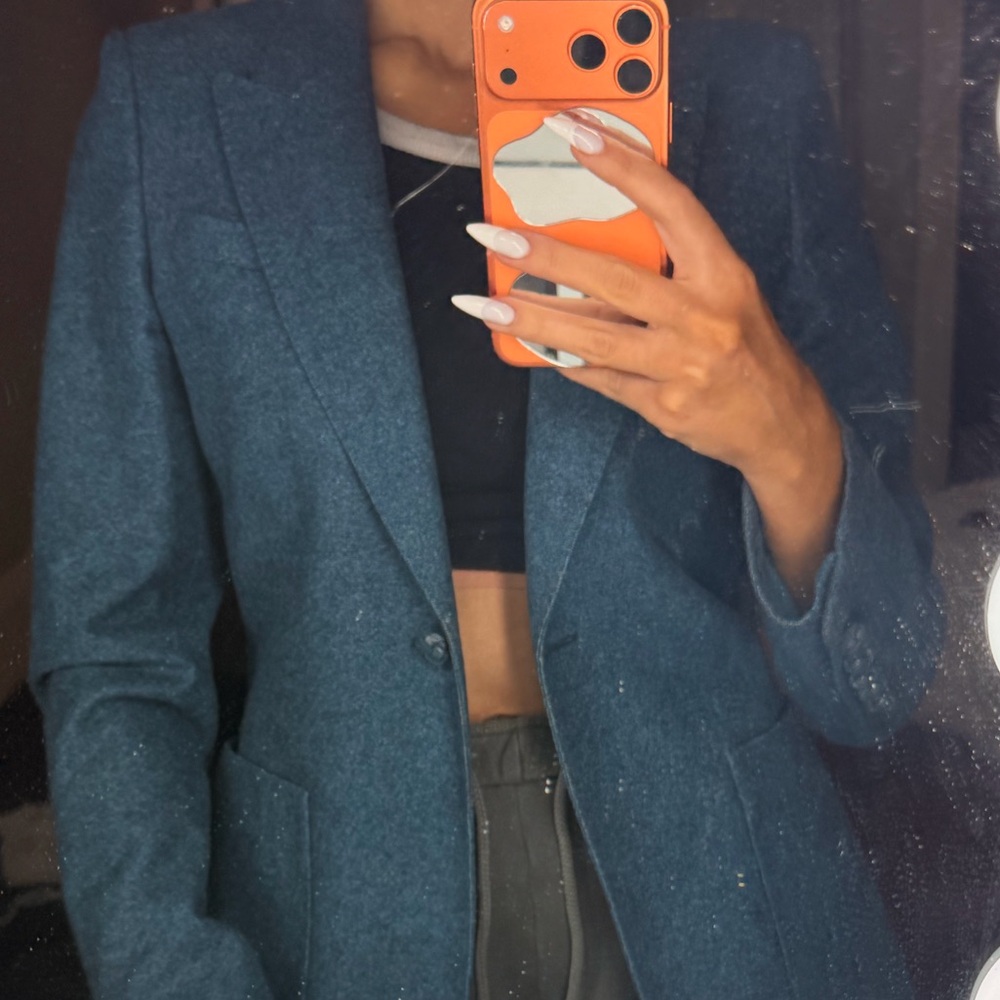 Gucci Elegant Blue TWEED BLAZER SIZE 42 PERFECT CONDITION SPORTS COAT - Picture 2 of 15